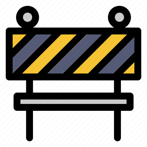Road, block, closure, construction, stop icon - Download on Iconfinder