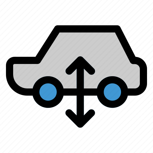 Suspension, air, shock, absorber, car, part icon - Download on Iconfinder