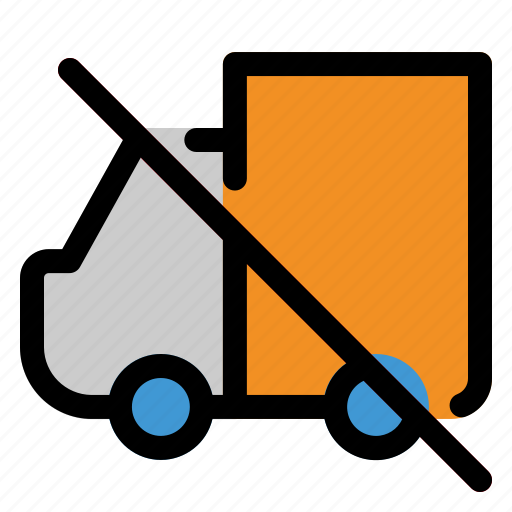 Truck, ban, banned, shipping, transport icon - Download on Iconfinder