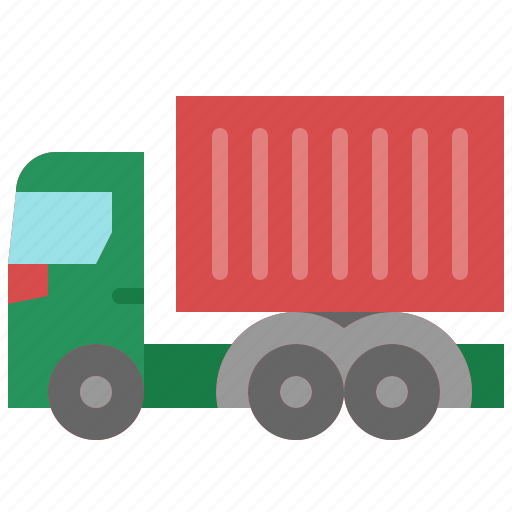 Container, truck, freight, cargo, transportation, logistic, vehicle icon - Download on Iconfinder