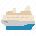 cruise, ship, vessel, travel, transportation, vehicle, vacation, side