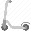 kick, scooter, vehicle, transportation, push, micro, electric, side