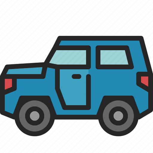 Jeep, offroad, adventure, car, transportation, vehicle, automobile icon - Download on Iconfinder