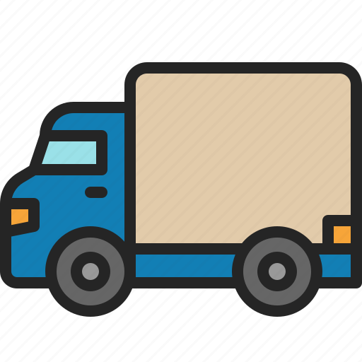 Lorry, truck, logistic, delivery, transportation, vehicle, shipping icon - Download on Iconfinder