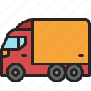 truck, freight, lorry, logistic, transportation, vehicle, shipping, side