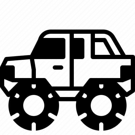 Monster, truck, transportation, race, car, wheel, sport icon - Download on Iconfinder
