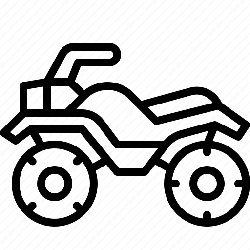 Atv, quad, bike, adventure, vehicle, transportation, automobile icon - Download on Iconfinder
