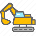 excavator, bulldozer, construction, digger, machinery, crane, heavy machinery, vehicle