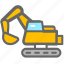 excavator, bulldozer, construction, digger, machinery, crane, heavy machinery, vehicle 