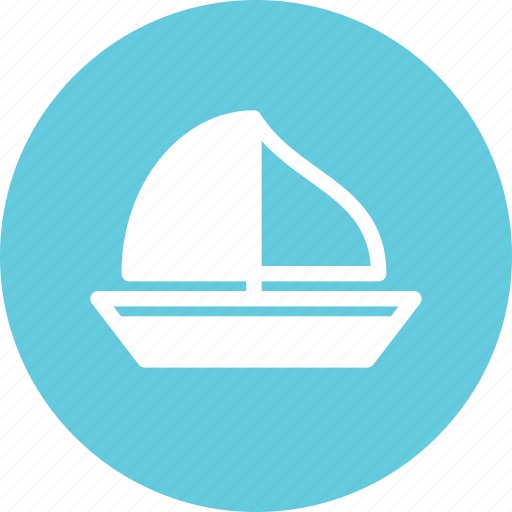 Boat, sail boat, sailboat, sea, surf icon - Download on Iconfinder