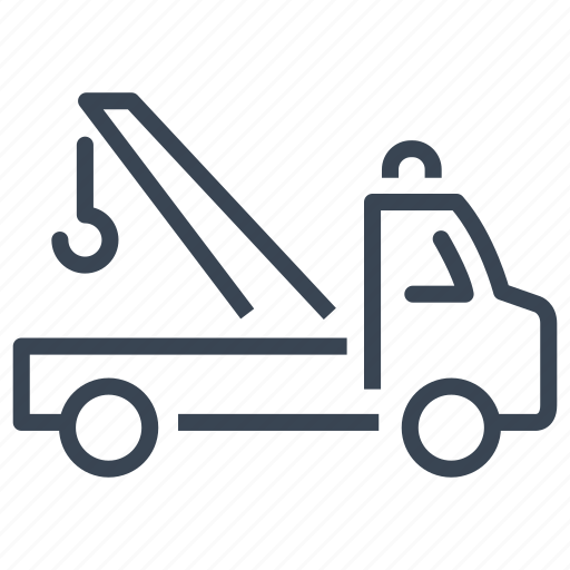 Tow, truck, vehicle, transportation icon - Download on Iconfinder