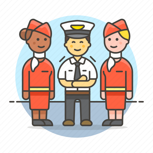 Airplane, and, captain, crew, male, personnel, pilot icon - Download on Iconfinder