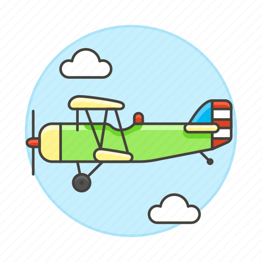 Air, aircrafts, sky, front, propeller, plane, airscrew icon - Download on Iconfinder