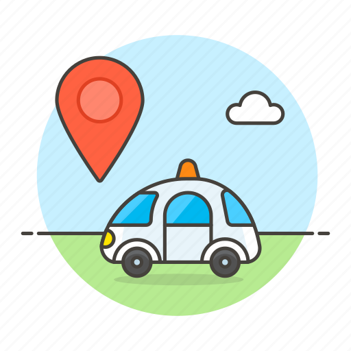 Antenna, car, cars, gps, location, pin, road icon - Download on Iconfinder