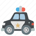 emoji, pro, transportation, vehicles, travel, modes, speeds, police car