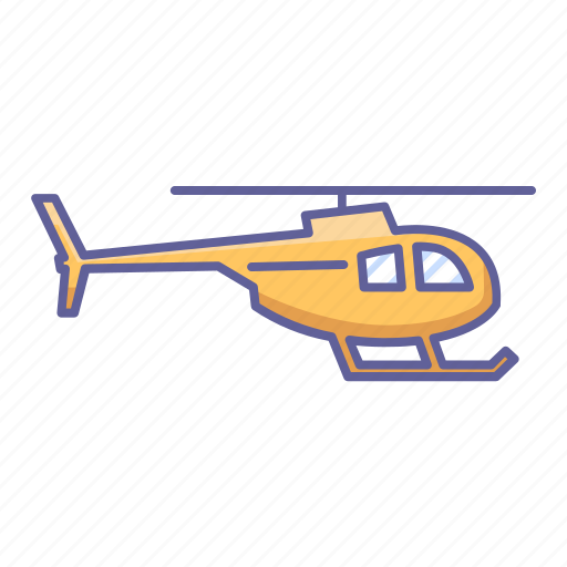 Flight, helicopter, side, transportation, vehicle, view icon - Download on Iconfinder