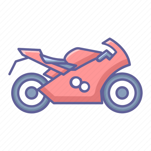 Bike, motorcycle, side, sport, transportation, vehicle, view icon - Download on Iconfinder