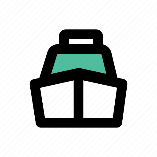 Steamer, transportation, vehicle, traffic, cargo, road icon - Download on Iconfinder
