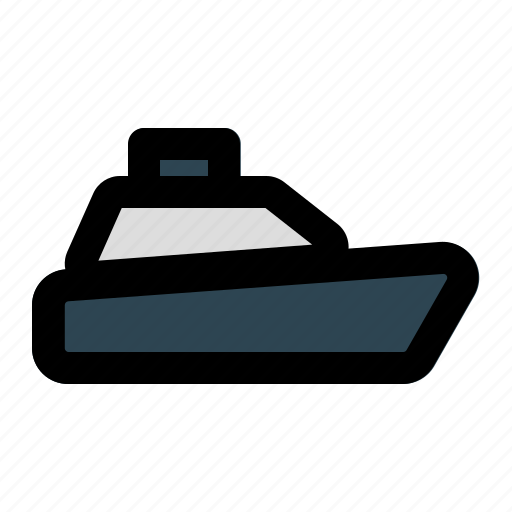 Boat, ship, transportation, vehicle, traffic, cargo, road icon - Download on Iconfinder
