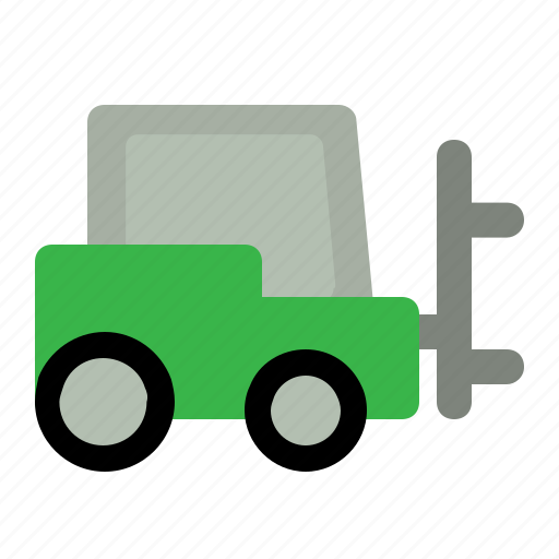 Forklift, industry, storage, transportation, warehouse icon - Download on Iconfinder