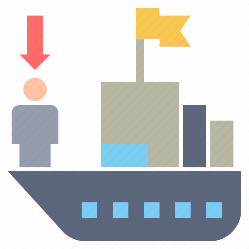 Commerce, passenger, ship, trade, transportation icon - Download on Iconfinder