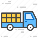 box, deliver, truck