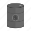 barrel, can, drop, fuel, gasoline, oil, tank 