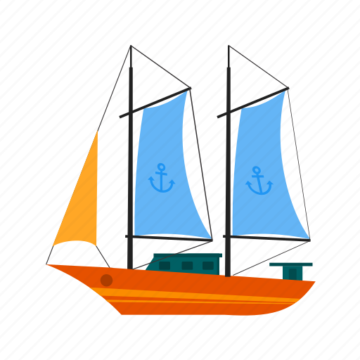 Boat, cargo, logistic, ship, transport, travel, yacht icon - Download on Iconfinder