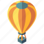 adventure, balloon, floating, hot air, isometric, transport, transportation 