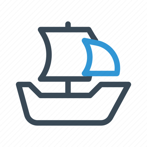 Sailboat, ship, yacht, transportation icon - Download on Iconfinder
