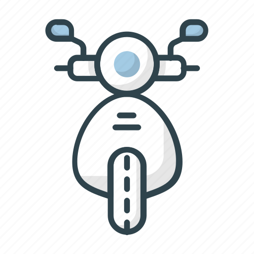 Motorcycle, scooter, bike, old, vintage, retro, antique icon - Download on Iconfinder