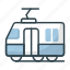 tram, train, travel, car, tourism, transportation 