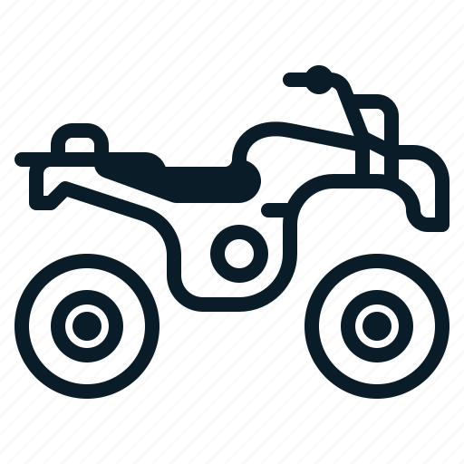 Automobile, bike, motorcycle, quad, transportation, vehicle icon - Download on Iconfinder