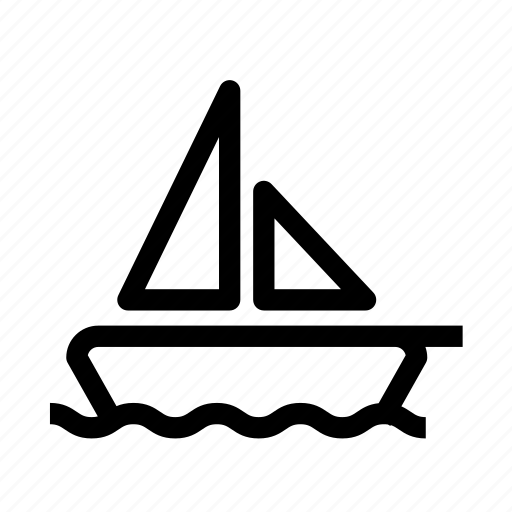 Boat, sail, sailboat, ship, transport icon - Download on Iconfinder