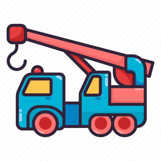 Tow, truck, transportation, travel, public, airplane, sea icon - Download on Iconfinder