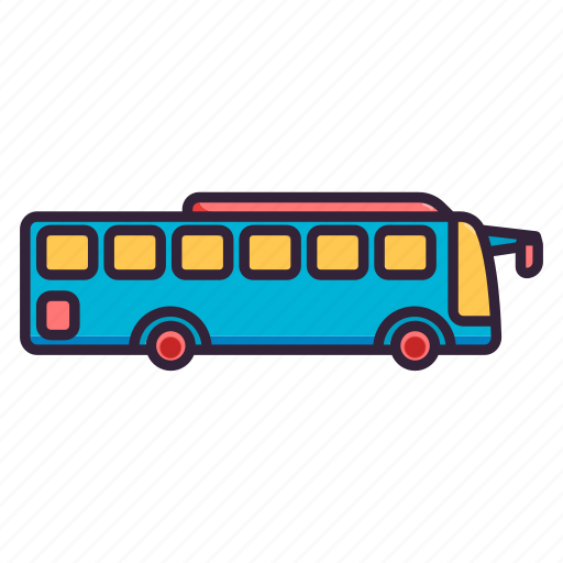 Bus, transportation, travel, public, airplane, sea, road icon - Download on Iconfinder