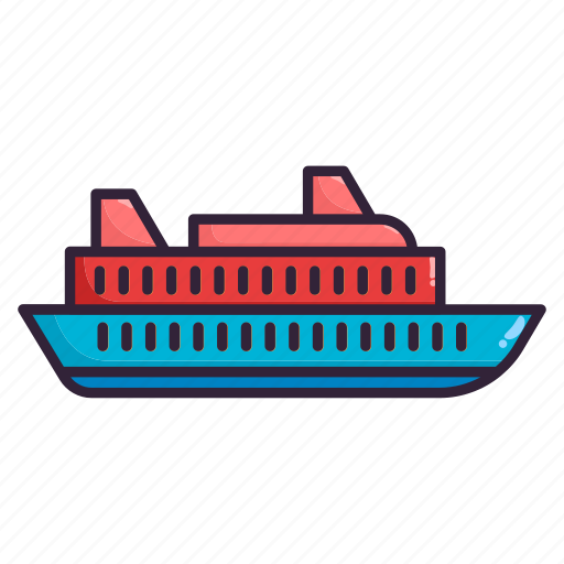 Ferry, transportation, travel, public, airplane, sea, road icon - Download on Iconfinder