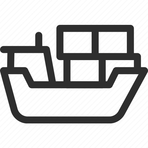 25px, cargo, iconspace, ship icon - Download on Iconfinder