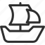 25px, boat, iconspace, sailing 