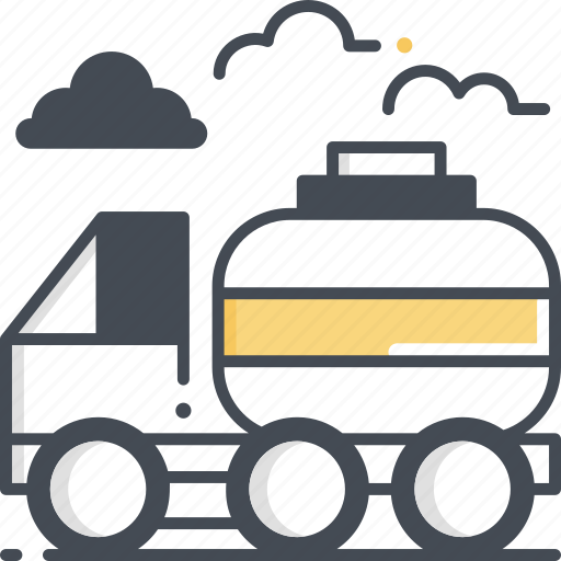 Transport, oil, tanker truck, tank, fuel icon - Download on Iconfinder