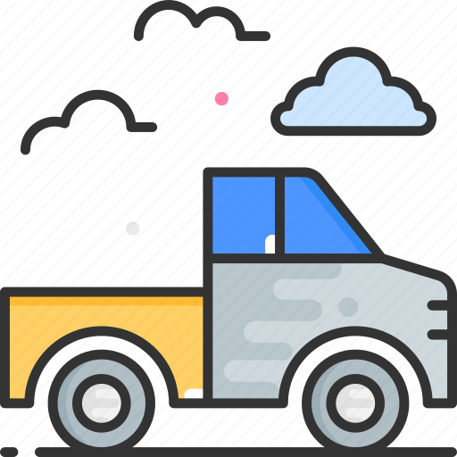 Automoile, transport, car, pickup truck, vehicle icon - Download on Iconfinder