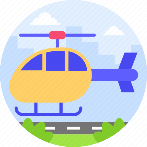 Transport, flight, helicopter, emergency icon - Download on Iconfinder