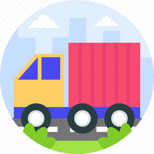 Transport, vehicle, truck, container icon - Download on Iconfinder
