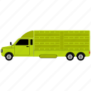 delivery, lorry, machine, shipment, traffic, transport, transportation