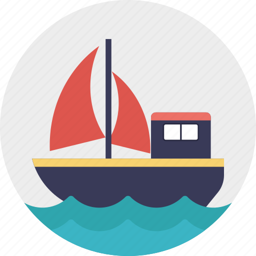 Cruise, sailboat, ship, travel, yacht icon - Download on Iconfinder