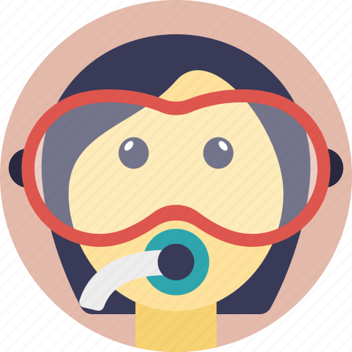 Diving, scuba diving, scuba mask, snorkeling, swimming icon - Download on Iconfinder