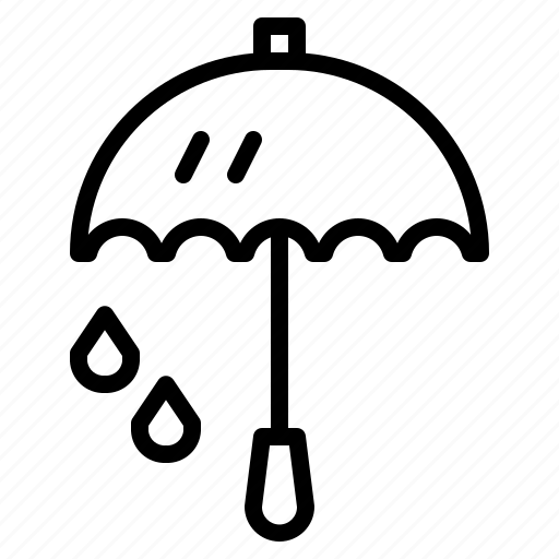 Rain, rainy, umbrella, weather icon - Download on Iconfinder