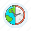 clock, difference, globe, half, offset, planet, standard, time, travel, utc, world, zone 