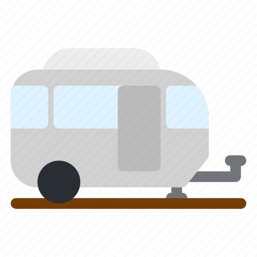 Camper van, caravan, holiday, travel, vacation icon - Download on Iconfinder