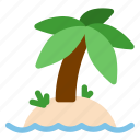 beach, island, palm tree, travel, vacation